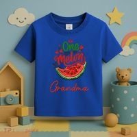 Funny One In A Melon Grandma Matching Group Funny Gift Toddler T-Shirt thumb 3