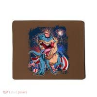Fourth Of July USA American Flag Trex Mousepad thumb 0