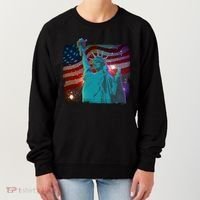 Fourth Of July Fireworks Statue Of Liberty Women's Sweatshirt thumb 0