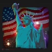 Fourth Of July Fireworks Statue Of Liberty Women's Tank Top thumb 5