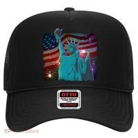 Fourth Of July Fireworks Statue Of Liberty Hat thumb 0