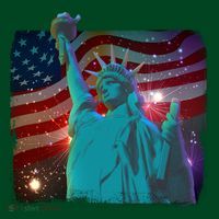 Fourth Of July Fireworks Statue Of Liberty Polo thumb 2
