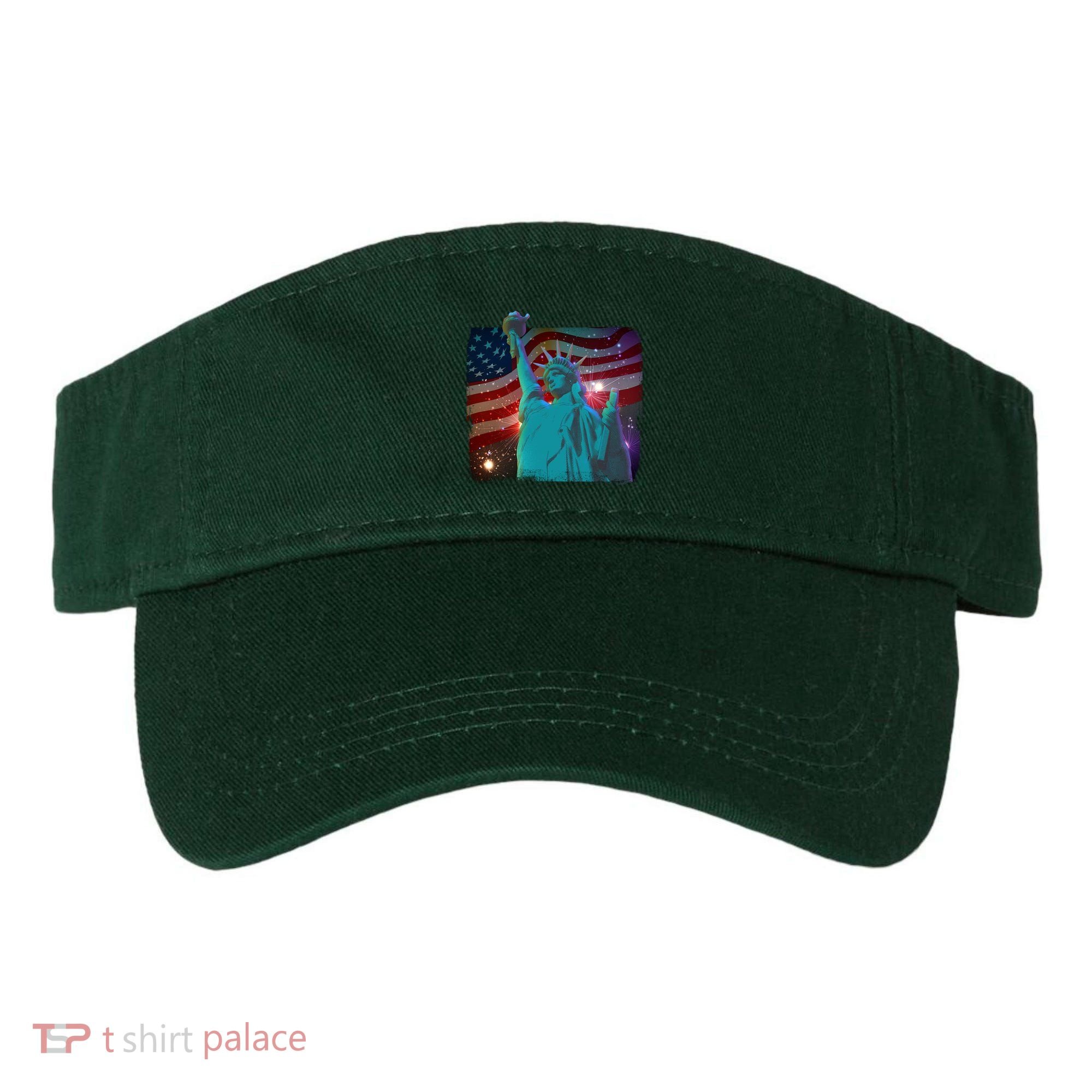 Fourth Of July Fireworks Statue Of Liberty Visor