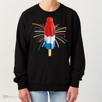 Fourth Of July Fireworks Popsicle Lover Unique Women's Sweatshirt thumb 0