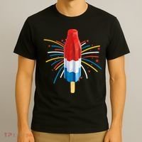 Fourth Of July Fireworks Popsicle Lover Unique T-Shirt thumb 3