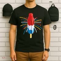 Fourth Of July Fireworks Popsicle Lover Unique T-Shirt thumb 6