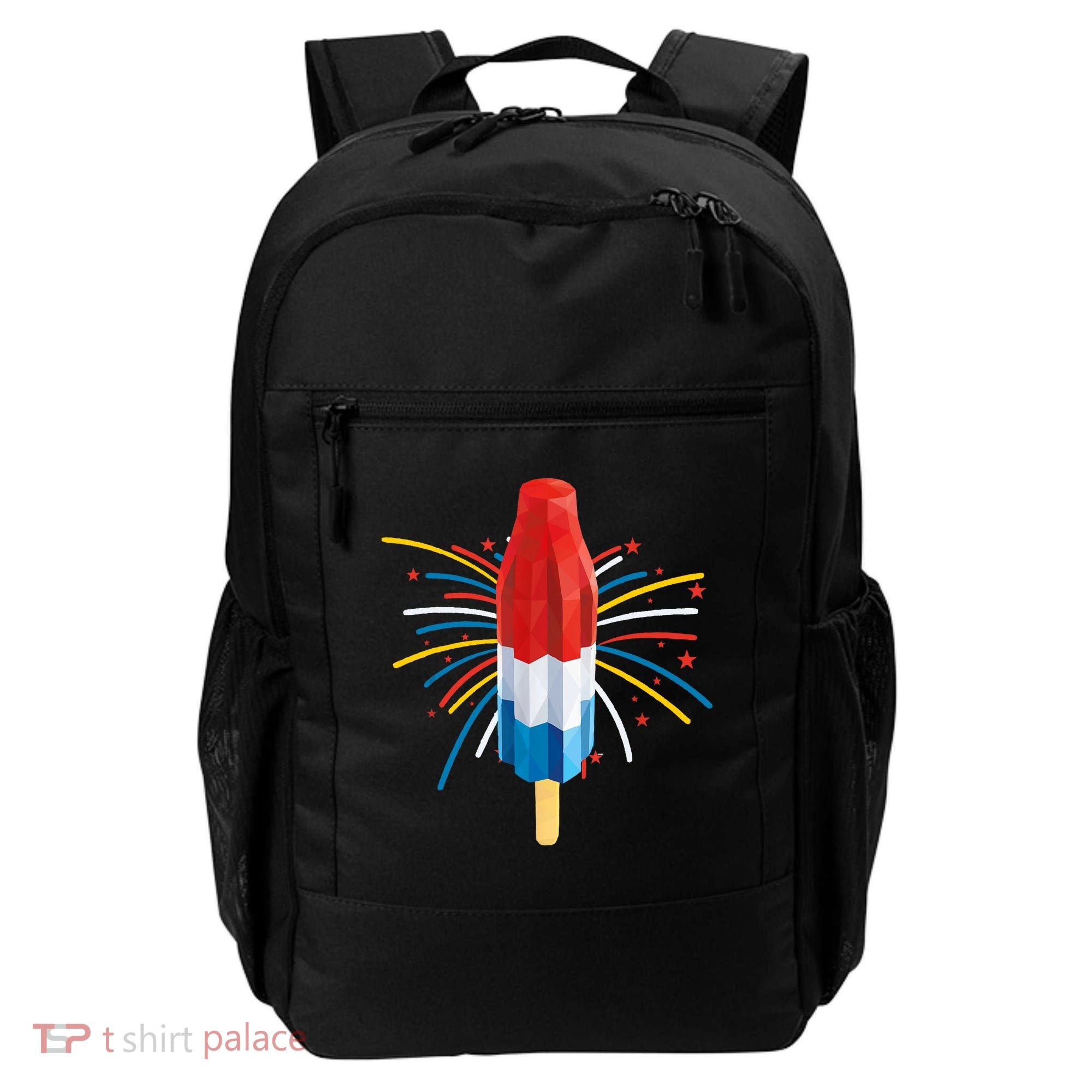 Fourth Of July Fireworks Popsicle Lover Unique Backpack