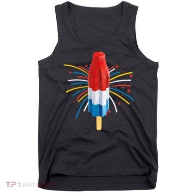 Fourth Of July Fireworks Popsicle Lover Unique Tank Top