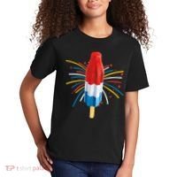 Fourth Of July Fireworks Popsicle Lover Unique Kids T-Shirt thumb 2