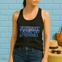 Fourth Of July Patriotic Holiday Women's Tank Top thumb 2