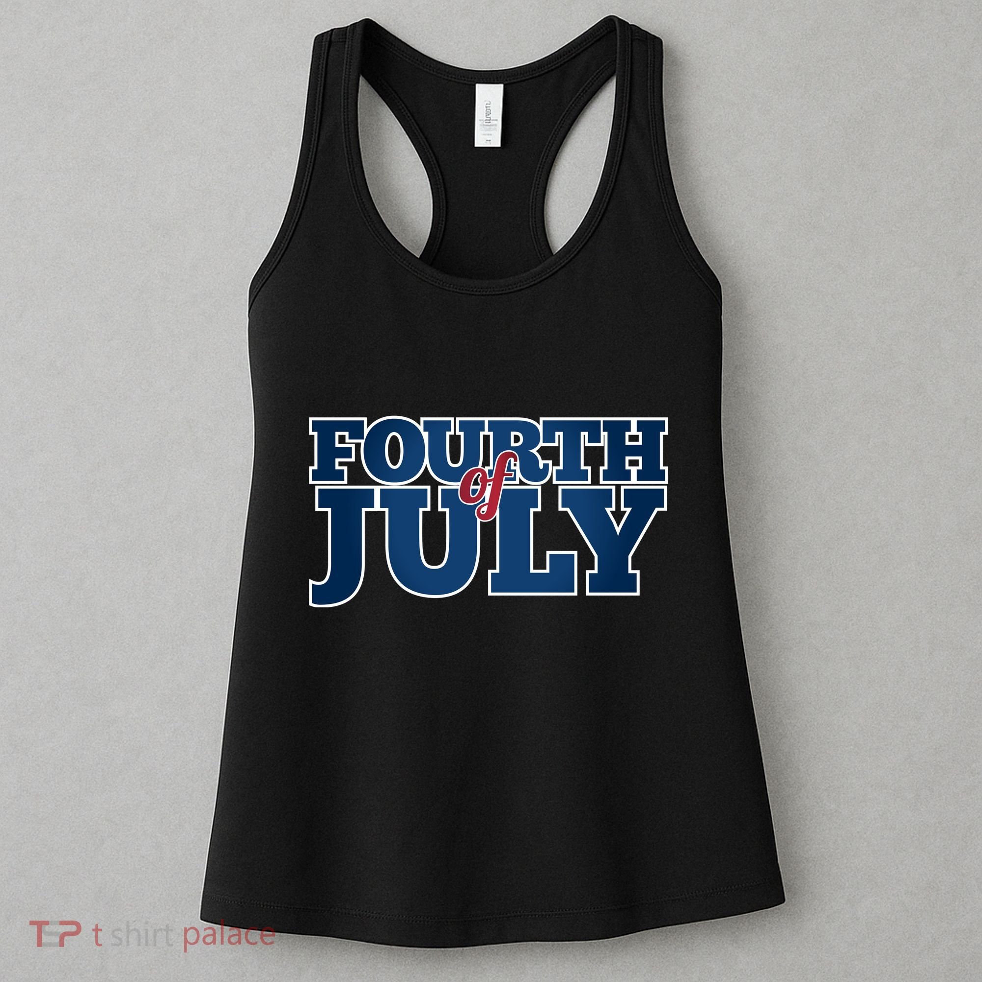 Fourth Of July Patriotic Holiday Women's Tank Top