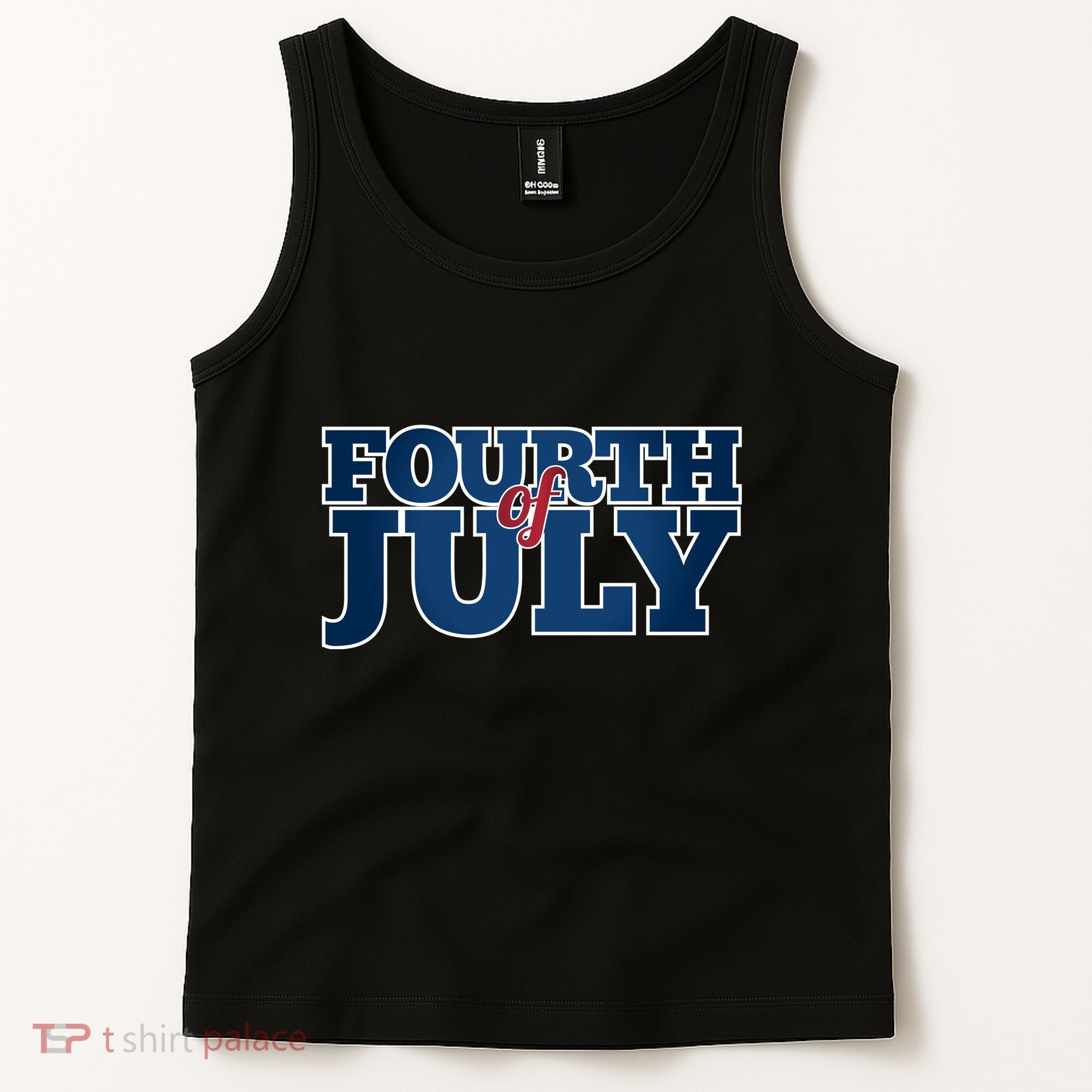 Fourth Of July Patriotic Holiday Tank Top