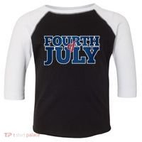 Fourth Of July Patriotic Holiday Toddler Fine Jersey T-Shirt thumb 0