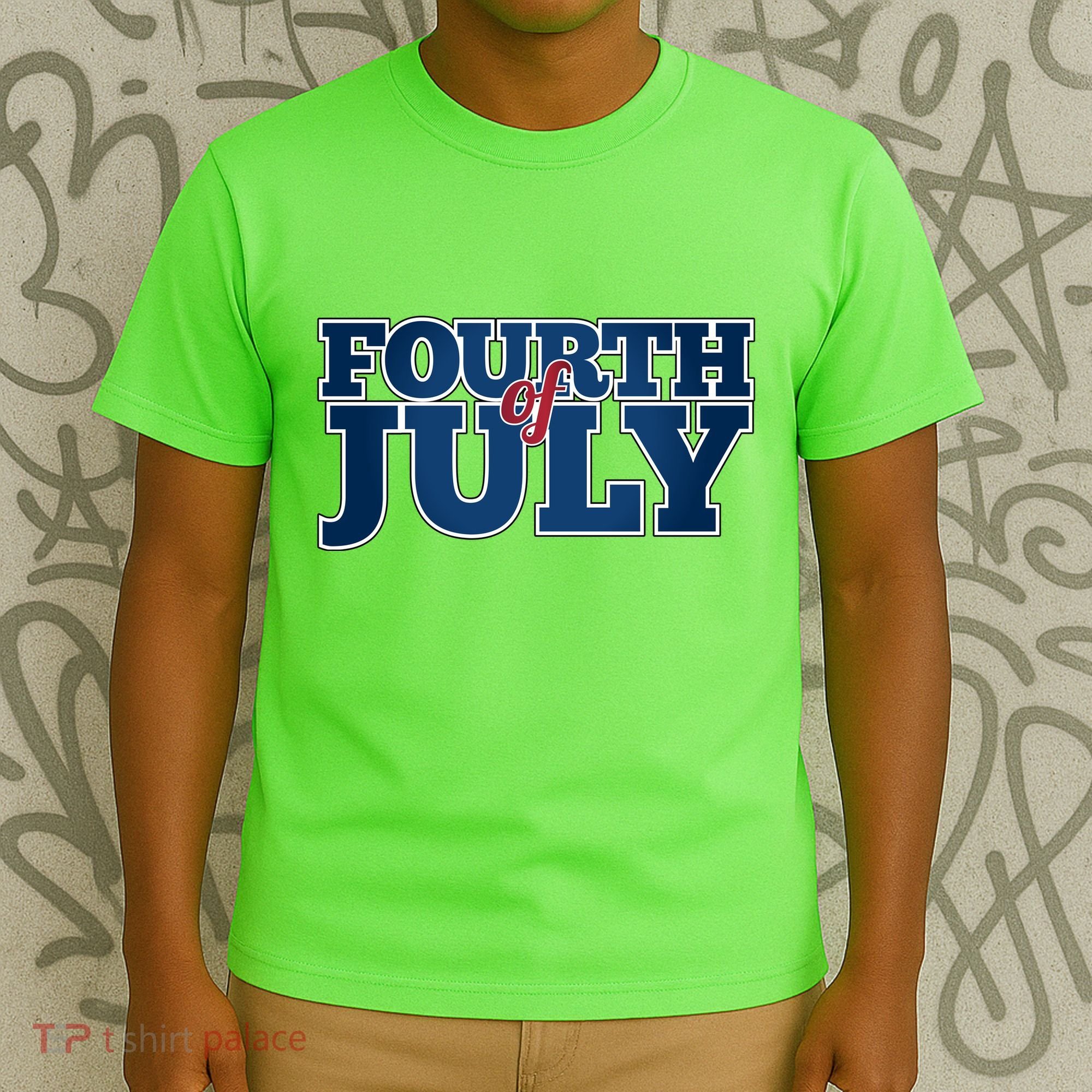 Fourth Of July Patriotic Holiday T-Shirt
