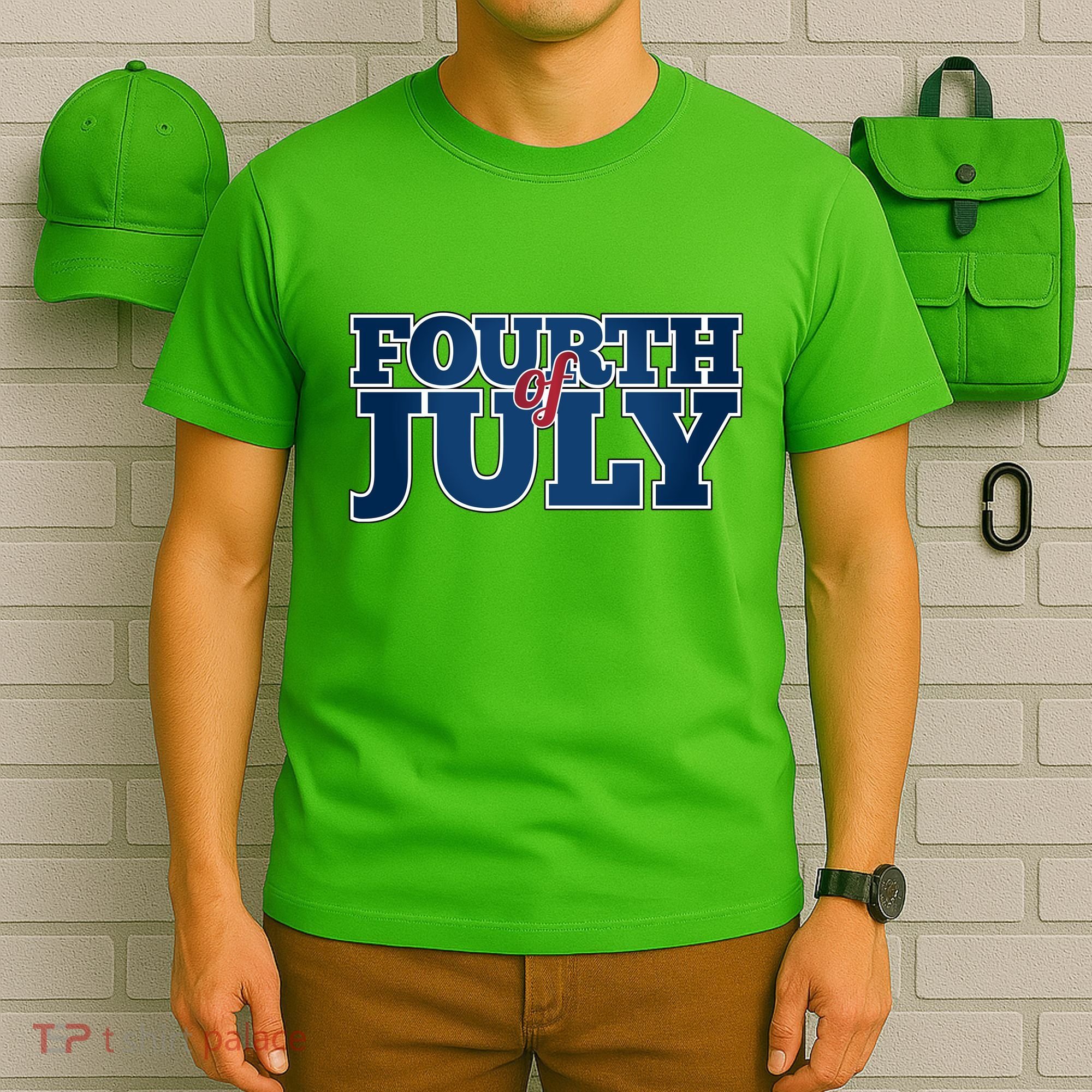 Fourth Of July Patriotic Holiday T-Shirt