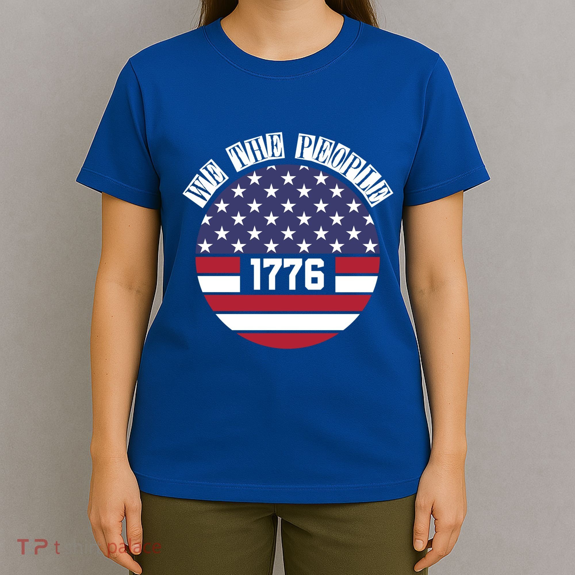 Fourth Of July We The People 1776 Gift Usa Constitution Gift T-Shirt