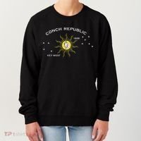 FLAG OF KEY WEST FLORIDA CONCH REPUBLIC Women's Sweatshirt thumb 0