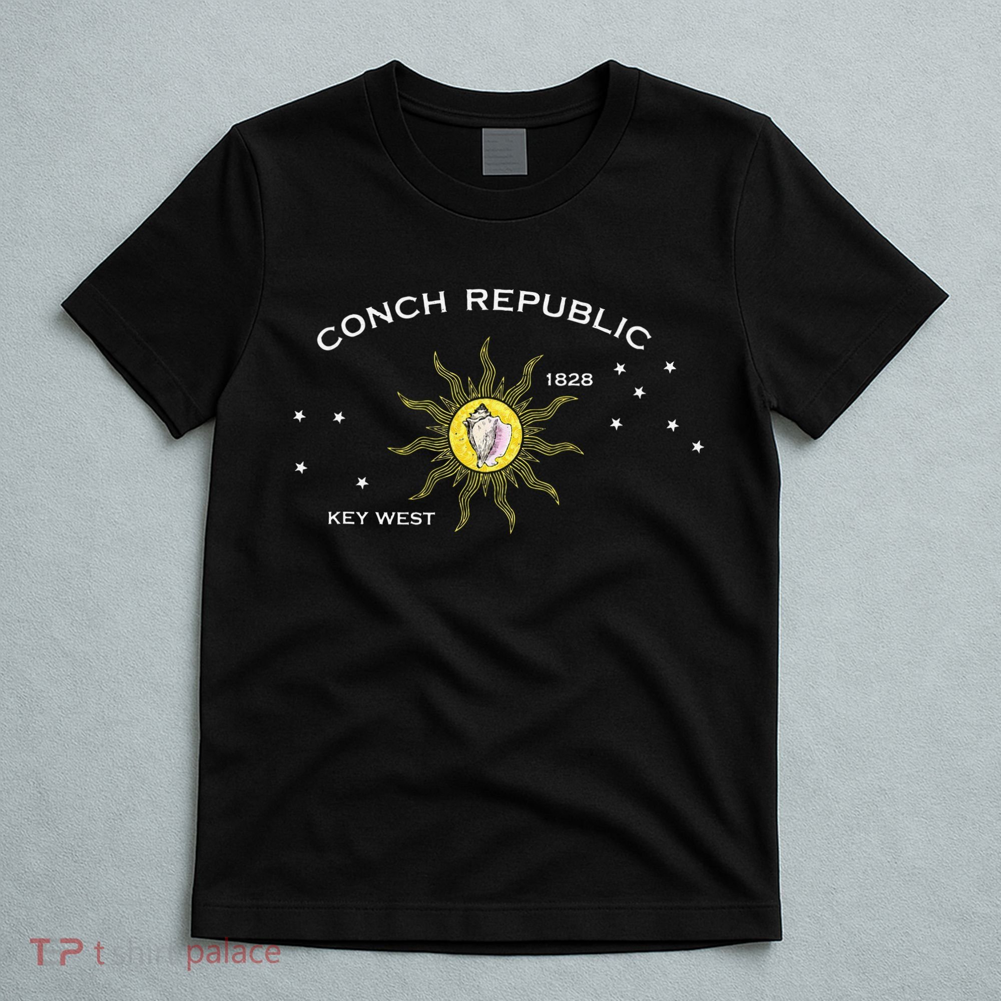 FLAG OF KEY WEST FLORIDA CONCH REPUBLIC T-Shirt