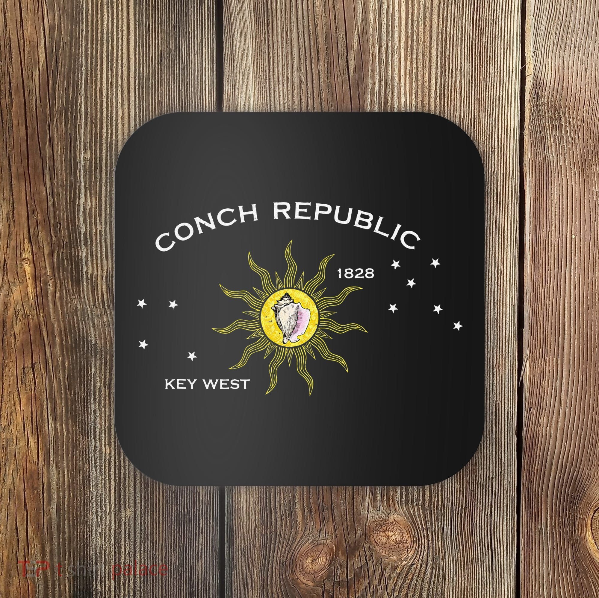 FLAG OF KEY WEST FLORIDA CONCH REPUBLIC Coaster
