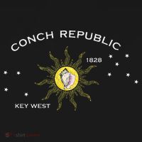 FLAG OF KEY WEST FLORIDA CONCH REPUBLIC Polo thumb 3