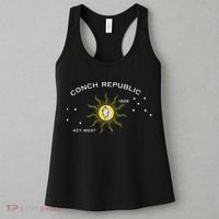 FLAG OF KEY WEST FLORIDA CONCH REPUBLIC Women's Tank Top thumb 3