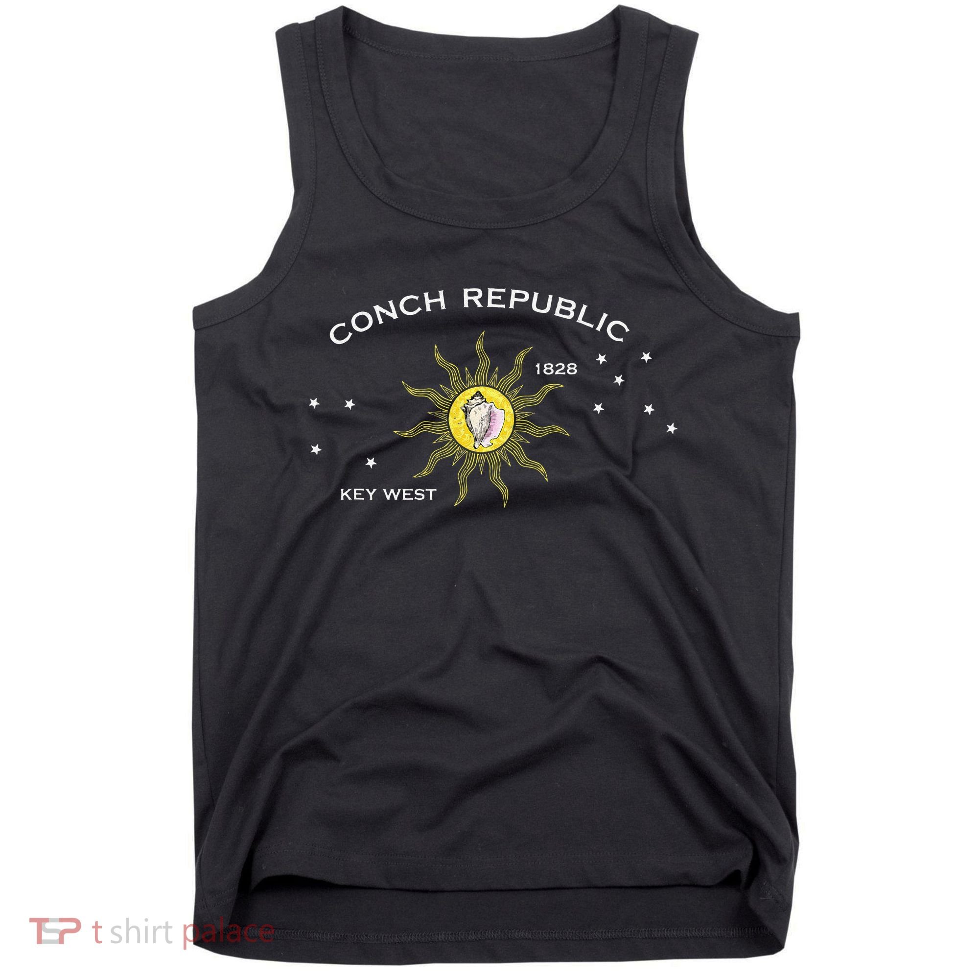 FLAG OF KEY WEST FLORIDA CONCH REPUBLIC Tank Top