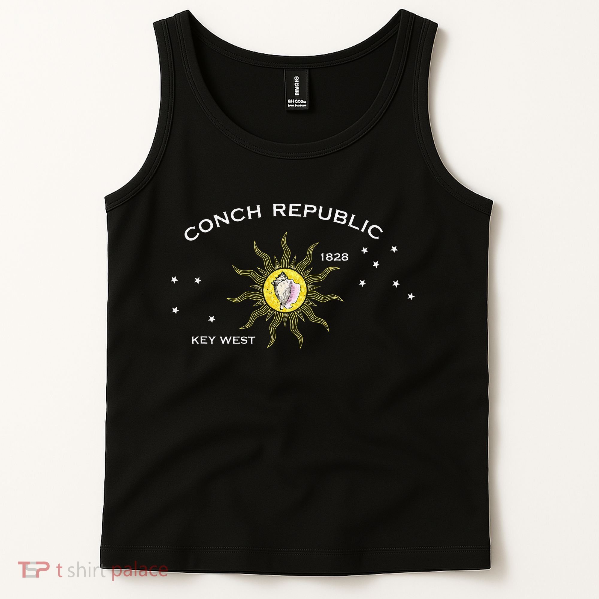 FLAG OF KEY WEST FLORIDA CONCH REPUBLIC Tank Top