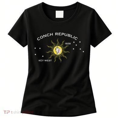 FLAG OF KEY WEST FLORIDA CONCH REPUBLIC Women's T-Shirt
