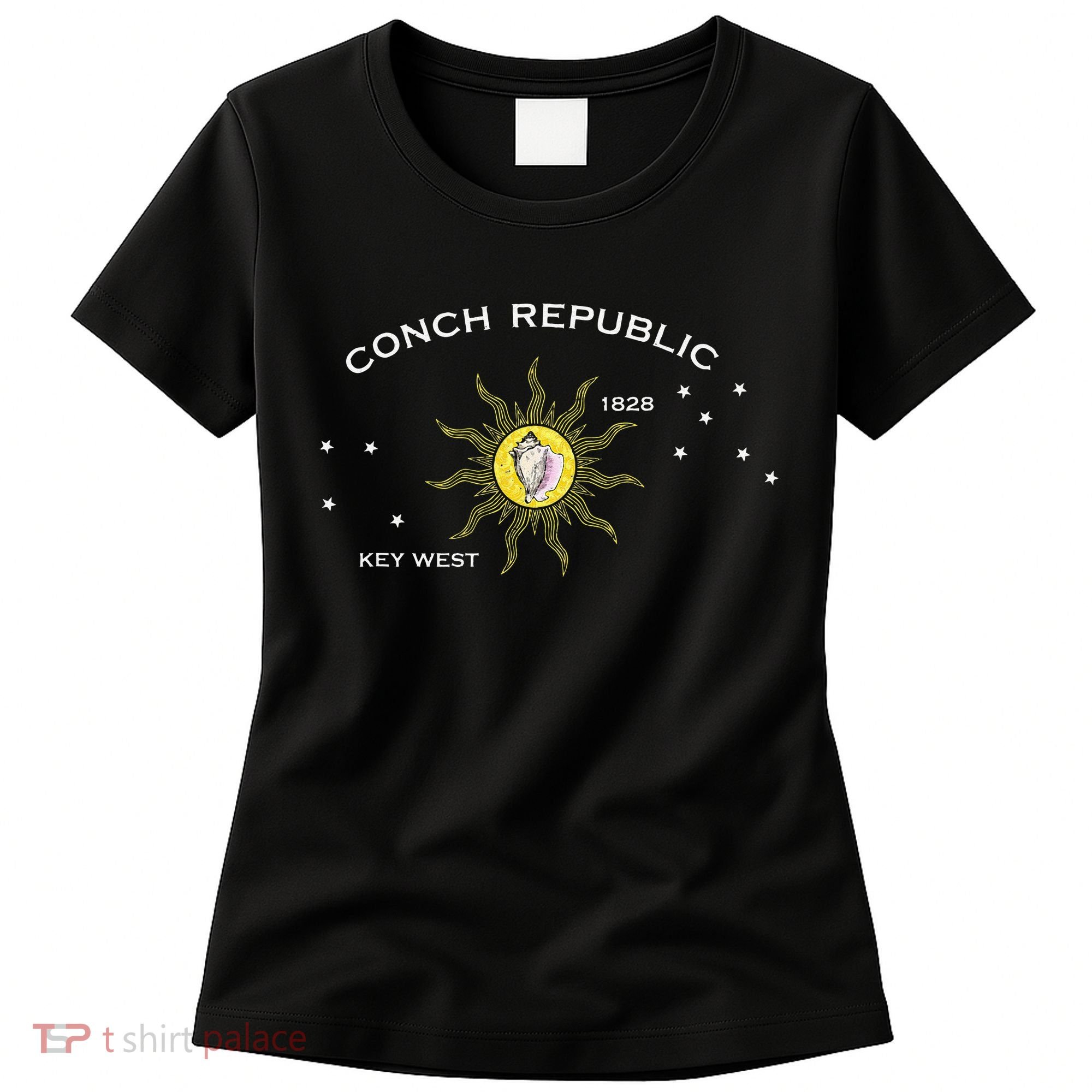 FLAG OF KEY WEST FLORIDA CONCH REPUBLIC Women's T-Shirt