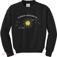 FLAG OF KEY WEST FLORIDA CONCH REPUBLIC Kids Sweatshirt thumb 0