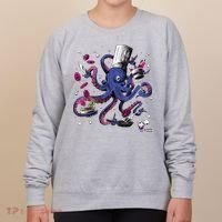 Funny Octopus Kitchen Chef Humor Women's Sweatshirt thumb 0
