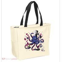 Funny Octopus Kitchen Chef Humor Tote Bag thumb 2