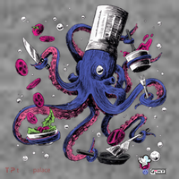 Funny Octopus Kitchen Chef Humor Toddler Hoodie thumb 2
