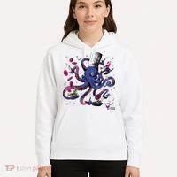 Funny Octopus Kitchen Chef Humor Hoodie thumb 5