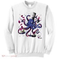 Funny Octopus Kitchen Chef Humor Sweatshirt thumb 0