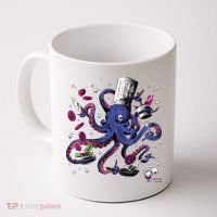 Funny Octopus Kitchen Chef Humor Coffee Mug thumb 0