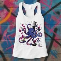 Funny Octopus Kitchen Chef Humor Women's Tank Top thumb 3