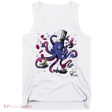 Funny Octopus Kitchen Chef Humor Tank Top