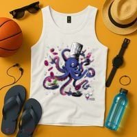 Funny Octopus Kitchen Chef Humor Tank Top thumb 4