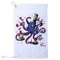Funny Octopus Kitchen Chef Humor Golf Towel thumb 0