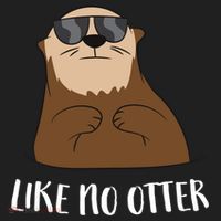 Funny Otter Like No Otter Funny Sea Otter Cute Gift Beanie thumb 2