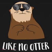 Funny Otter Like No Otter Funny Sea Otter Cute Gift Women's Hoodie thumb 2