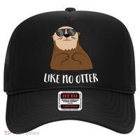 Funny Otter Like No Otter Funny Sea Otter Cute Gift Hat thumb 0