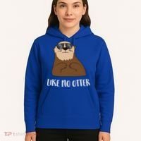 Funny Otter Like No Otter Funny Sea Otter Cute Gift Hoodie thumb 5