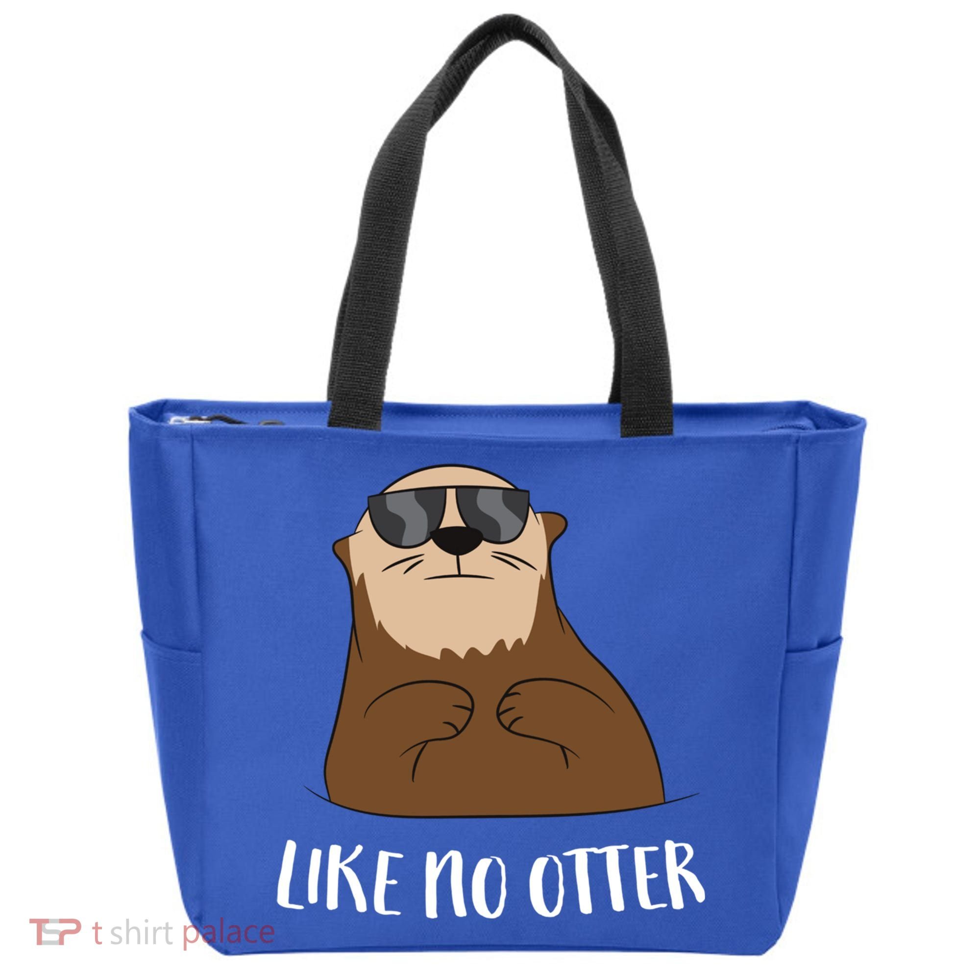Funny Otter Like No Otter Funny Sea Otter Cute Gift Tote Bag