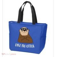 Funny Otter Like No Otter Funny Sea Otter Cute Gift Tote Bag thumb 3