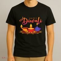 Festival of Light Happy Diwali T-Shirt thumb 3
