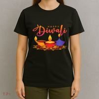 Festival of Light Happy Diwali T-Shirt thumb 4