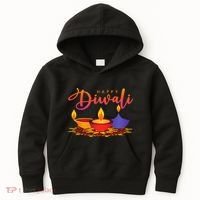 Festival of Light Happy Diwali Kids Hoodie thumb 0