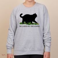 Funny Oh Lawd He Treading Meme Dont Tread On Me Women's Sweatshirt thumb 0